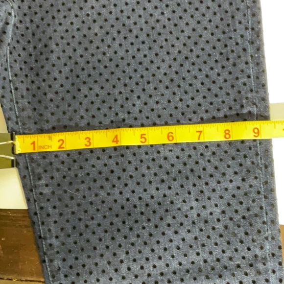 Kut from the Kloth Dianna Skinny Indigo Velvet Polka Dot Jeans Size 8; NWT’s. - Picture 16 of 16